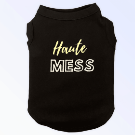Haute Mess (Color: Black, size: X Large)