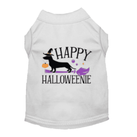 Happy Halloweenie Dog Tee (size: S)