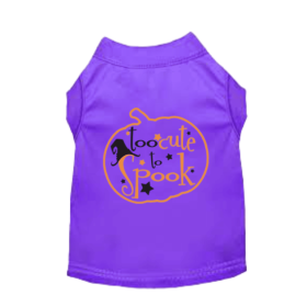 Too Cute to Spook Dog Tee (Color: Black, size: M)