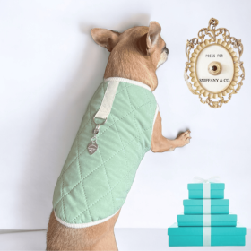 Quilted Sniffany Puff Vest- Dog Coat (size: XL)