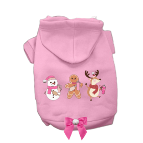 Frolicking Friends- Dog Hoodie (size: medium)