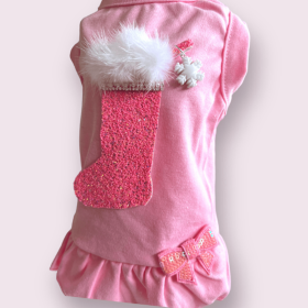Caviar Stocking Dress- Dog Dress (size: XL)