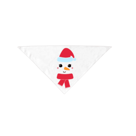 Christmas Dog Bandanas (size: S)