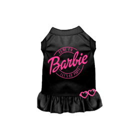 Come On Barbie Party Dog Dress (Color: White, size: S)