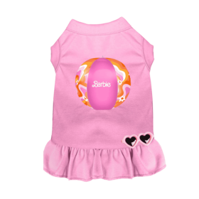My Barbie Beach Ball Dog Dress (Color: Black, size: XS)