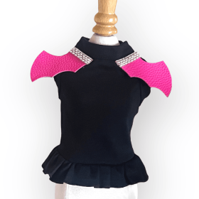 Bat Girl- Dog Dress (size: L)
