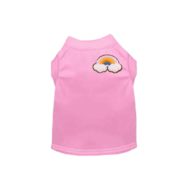 Chenille Rainbow (Color: light pink, size: X Small)
