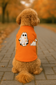 Ghost Walk Duo Dog Tee (size: M)