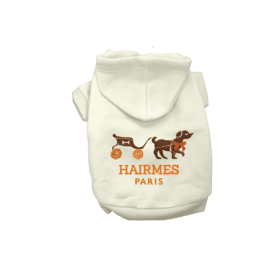 Puppy Hairmes- Dog Hoodie (size: 2XL)