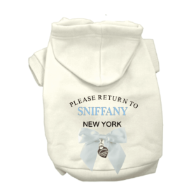 Return to Sniffany- Dog Hoodie (size: large)