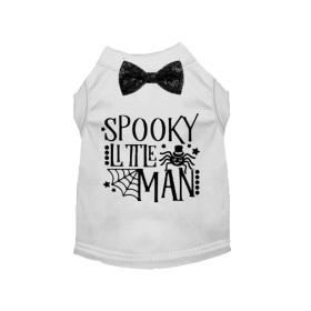 Spooky Little Man Dog Shirt (size: L)