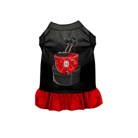 Stilleto Bow- Dog Dress (size: S)