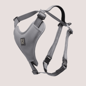 NANDOG Neoprene Sport Dog Harness (Color: Gray)