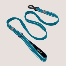 NANDOG Anti-Push Sport Dog Leash With Neoprene Handle (Color: Blue)