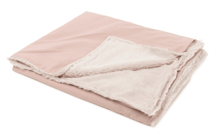 FuzzYard Life Pet Blanket (Color: Soft Blush, size: L)