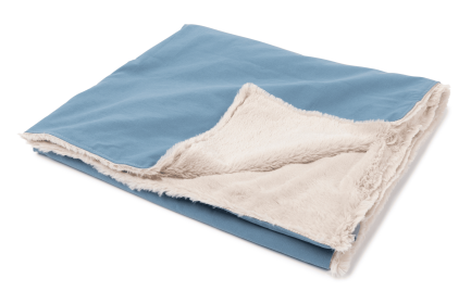 FuzzYard Life Pet Blanket (Color: French Blue, size: L)