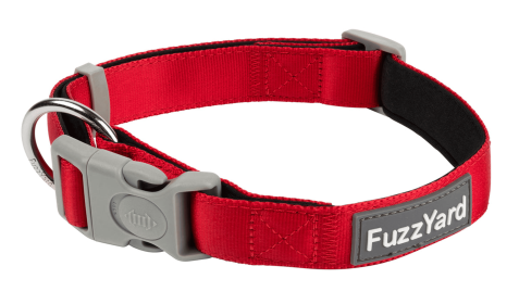 FuzzYard Collar Rebel (Color: Red, size: S)