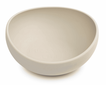 FuzzYard Life Silicone Bowl (Color: Sandstone, size: S)