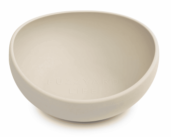 FuzzYard Life Silicone Bowl (Color: Sandstone, size: L)