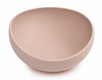 FuzzYard Life Silicone Bowl (Color: Soft Blush, size: S)