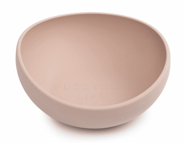 FuzzYard Life Silicone Bowl (Color: Soft Blush, size: L)
