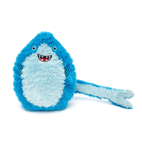 GURU Pet Company Hide-A-Tail Shark Interactive Plush Dog Puzzle Toy (size: large)