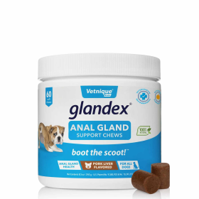 Glandex Pork Liver Soft Chews  Jar (size: 60ct)