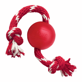 KONG(R) Ball w/Hole Dog Fetch Toy (size: small)