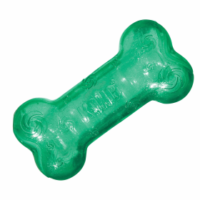 KONG(R) Squeezz(R) Crackle Bone Dog Fetch Toy Assorted (size: large)