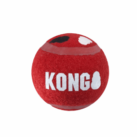 KONG(R) Signature Sport Balls Dog Fetch Toy (size: Medium 3pk)