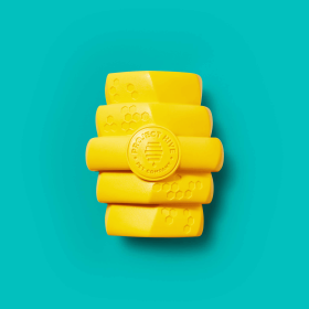 Project Hive Chew Toy (Color: Yellow, size: small)