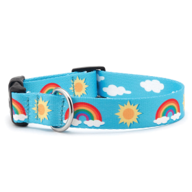 Up Country Sport Rainbows and Sunshine Collar (size: XL Wide)