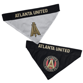 Atlanta United Reversible Pet Bandana (size: L-XL)