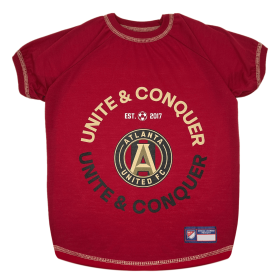 Atlanta United Pet Tee Shirt (size: LG)