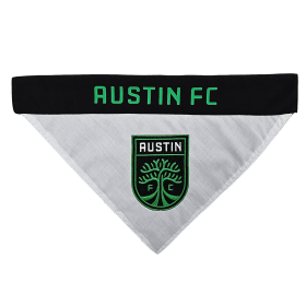 Austin FC Reversible Pet Bandana (size: S-M)