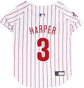 Bryce Harper Pet Jersey (Php) (size: LG)