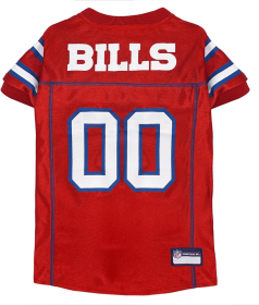 Buffalo Bills Color Rush Pet Jersey (size: LG)