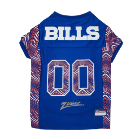 Buffalo Bills Zubaz Pet Jersey (size: LG)