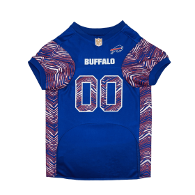 Buffalo Bills Zubaz Pet Jersey (size: Md)