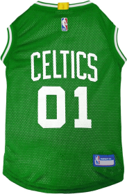 Boston Celtics Basketball Mesh Jersey (size: Md)