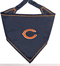 Chicago Bears Tie Around Bandana (size: S-M)