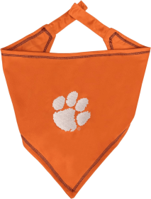 Clemson Tie Around Bandana (size: L-XL)