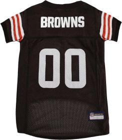 Cleveland Browns Pet Striped Jersey (size: XS)