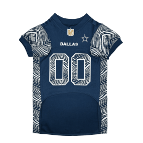 Dallas Cowboys Zubaz Pet Jersey (size: Md)