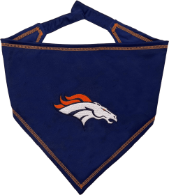 Denver Broncos Tie Around Bandana (size: S-M)