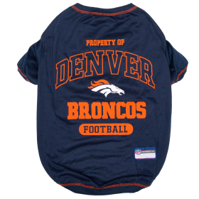 Denver Broncos Tee Shirt (size: LG)
