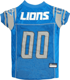 Detroit Lions Pet Striped Jersey (size: XXL)