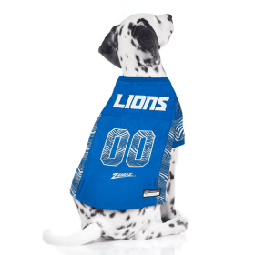 Detroit Lions Zubaz Pet Jersey (size: SM)