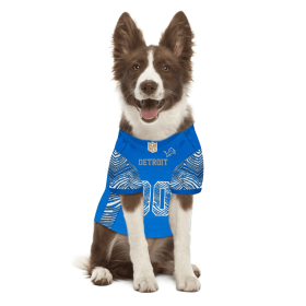 Detroit Lions Zubaz Pet Jersey (size: XS)