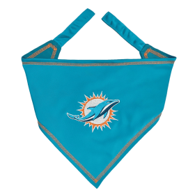 Miami Dolphins Tie Around Bandana (size: L-XL)